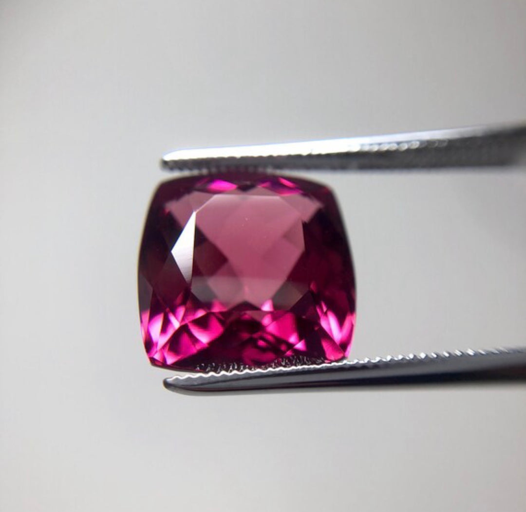 Natural Tourmaline Rubellite 7.13 ct Cushion Shape