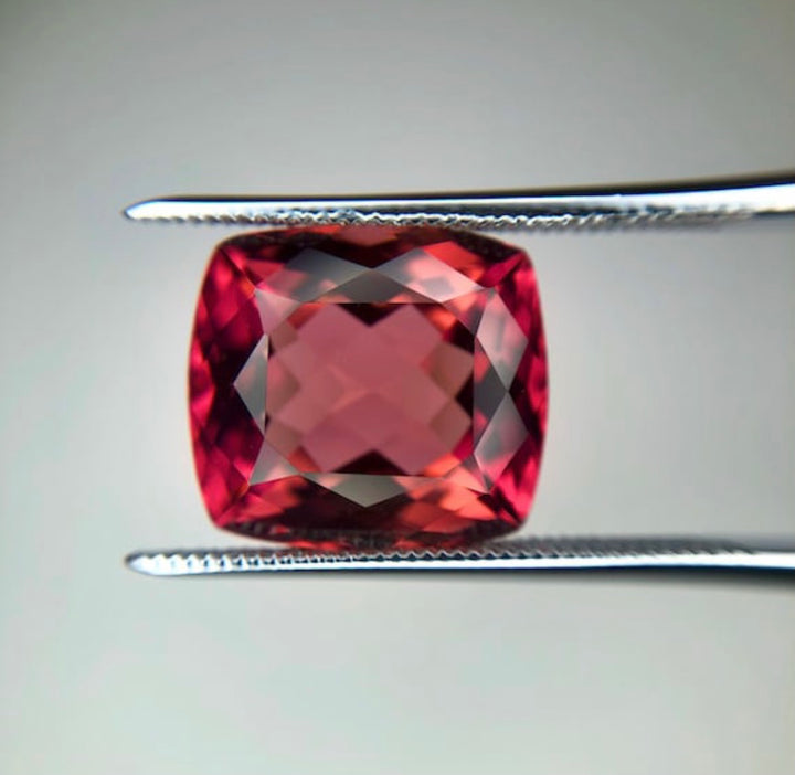 Natural Tourmaline Rubellite 7.13 ct Cushion Shape