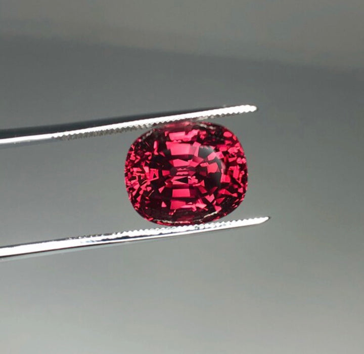 Natural Brownish Red Spinel Cushion Shape 9.36 ct AGL Certified