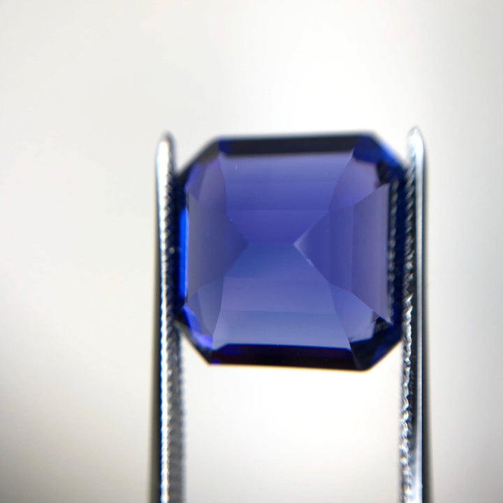 Natural Tanzanite 7.24 ct, Violetish Blue, Octagon Shape