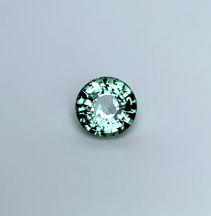 2.16 ct Blue Green Sapphire 7.40x5.00