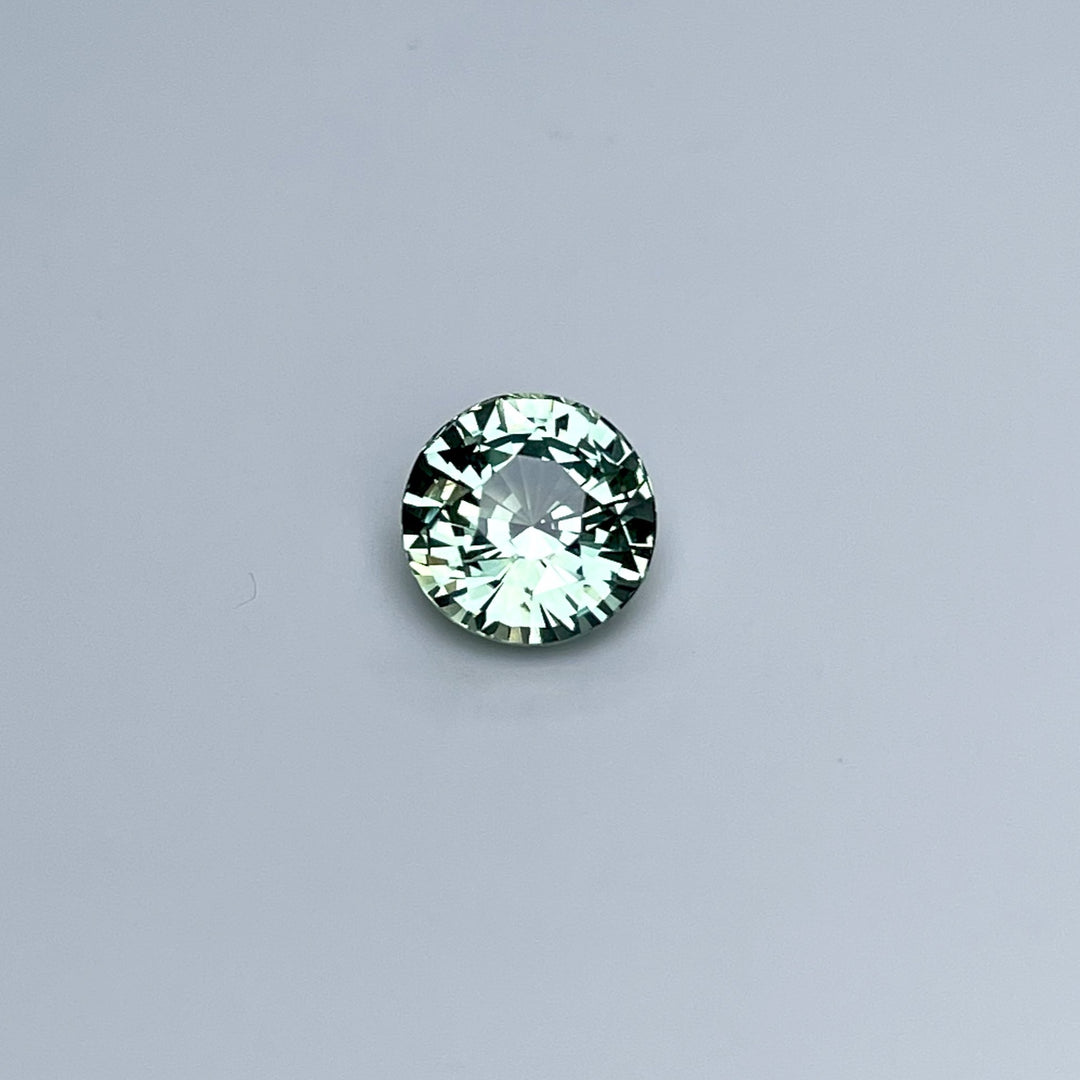 2.09 ct Blue Green Sapphire 7.20x5.00