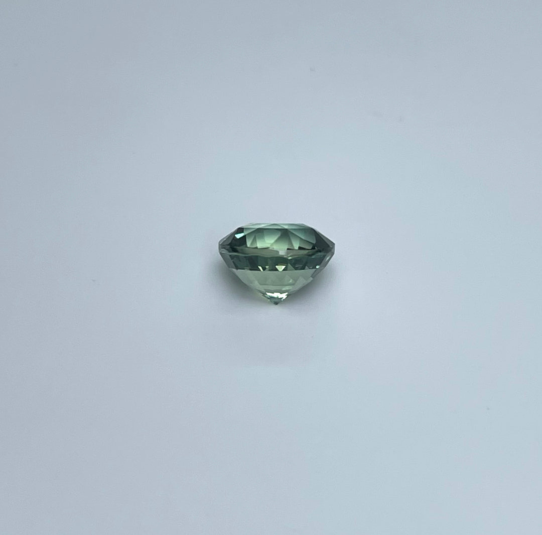 2.09 ct Blue Green Sapphire 7.20x5.00