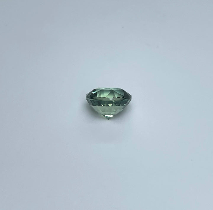 2.09 ct Blue Green Sapphire 7.20x5.00