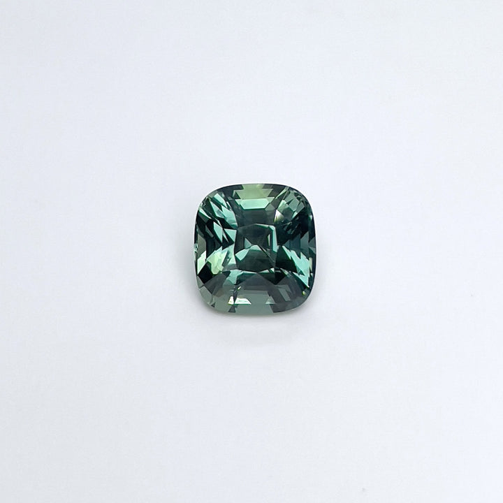 2.12 ct Blue Green Sapphire 6.50x7.00x5.50