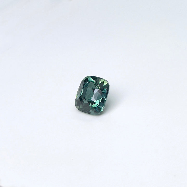 2.12 ct Blue Green Sapphire 6.50x7.00x5.50