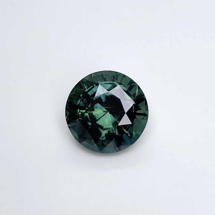 5.0 ct Blue Green Teal Sapphire 6.80x9.80