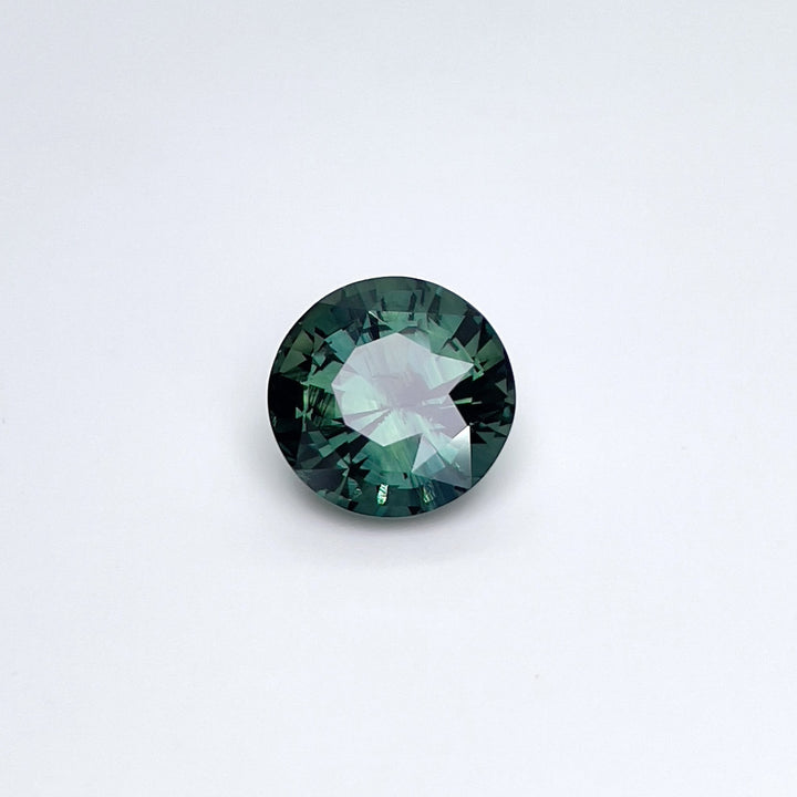 5.0 ct Blue Green Teal Sapphire 6.80x9.80