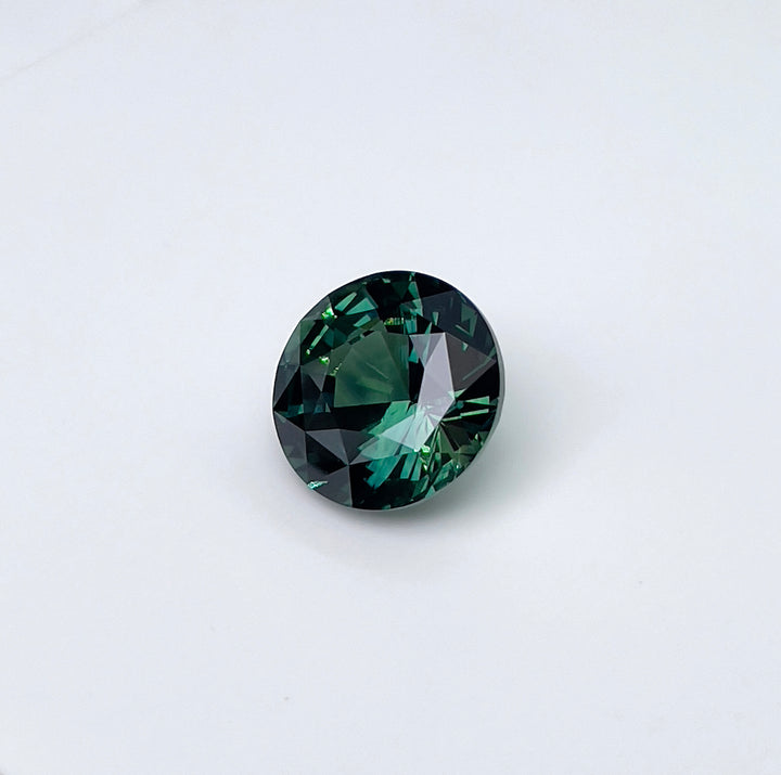 5.0 ct Blue Green Teal Sapphire 6.80x9.80