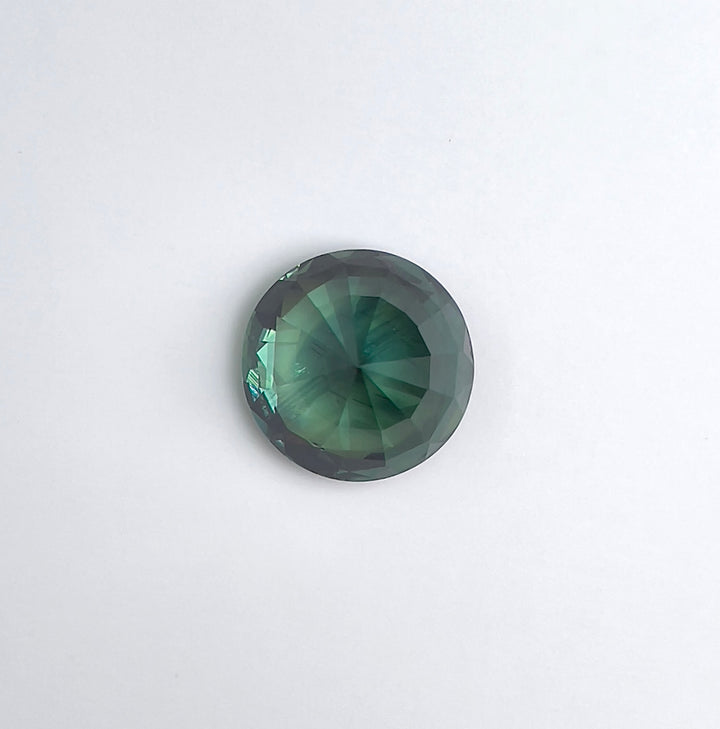 5.0 ct Blue Green Teal Sapphire 6.80x9.80