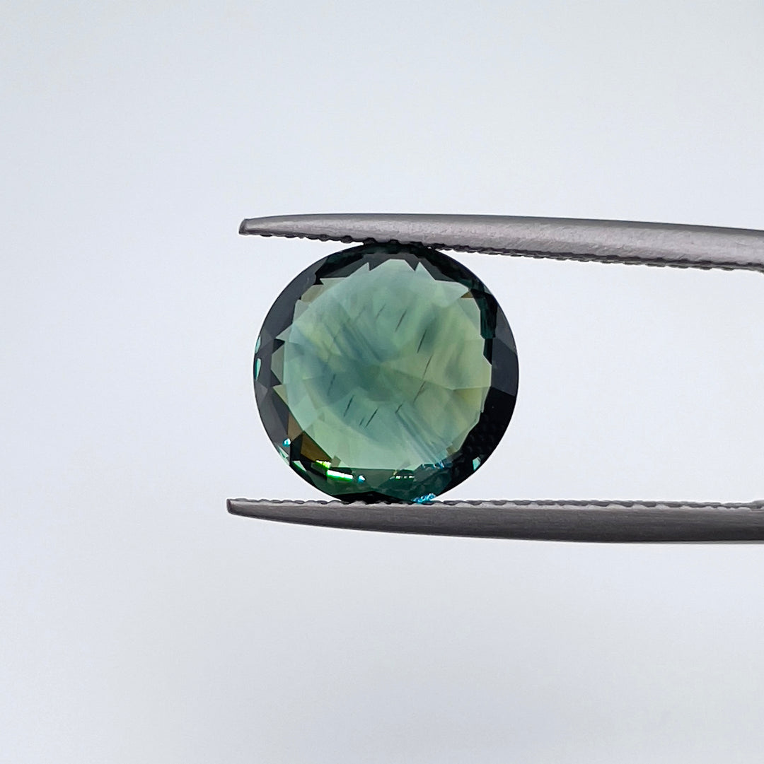 80x9 5.0 ct Blue Green Teal Sapphire 6.80x9.80 – Albrecht Jewelry