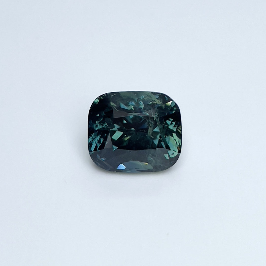 5.59 ct Blue Green Teal Sapphire 8.50x9.80x7.20