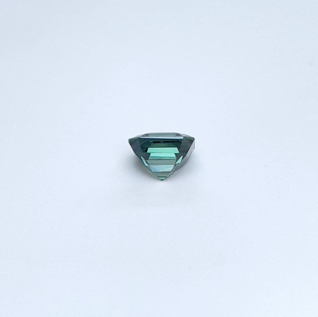 1.18 ct Teal Sapphire 5.60 x 5.70 x 4.00