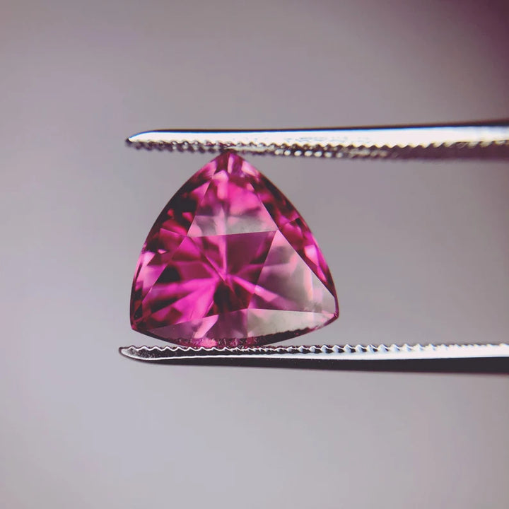 Pink Tourmaline 3.51 ct Trillion shape,